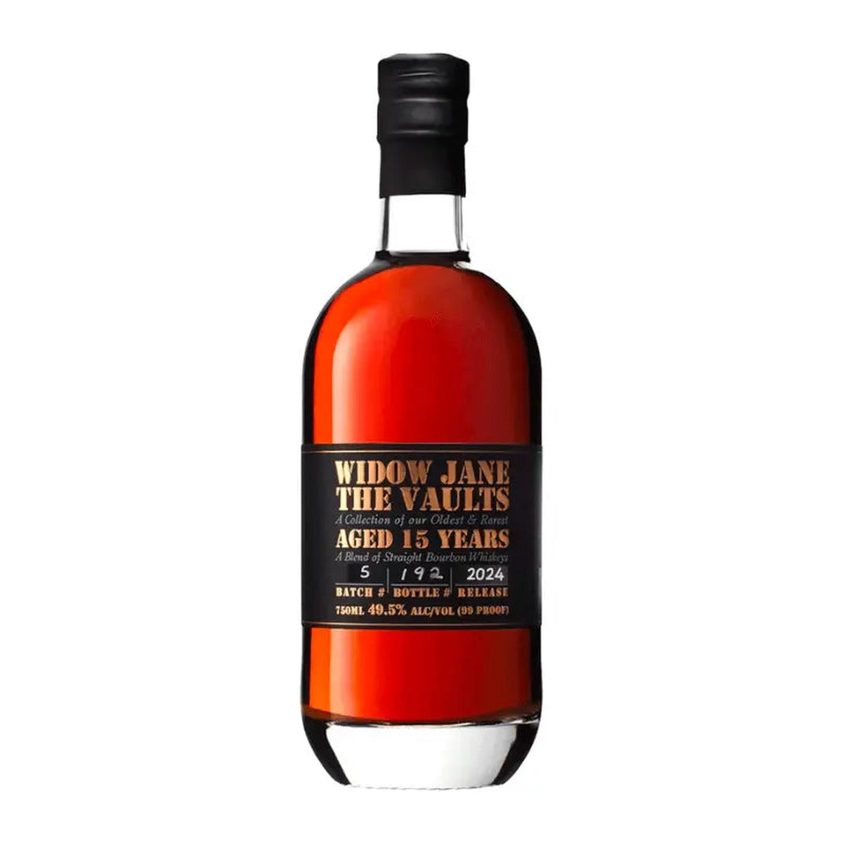 Widow Jane The Vaults 15 Year Bourbon Whiskey