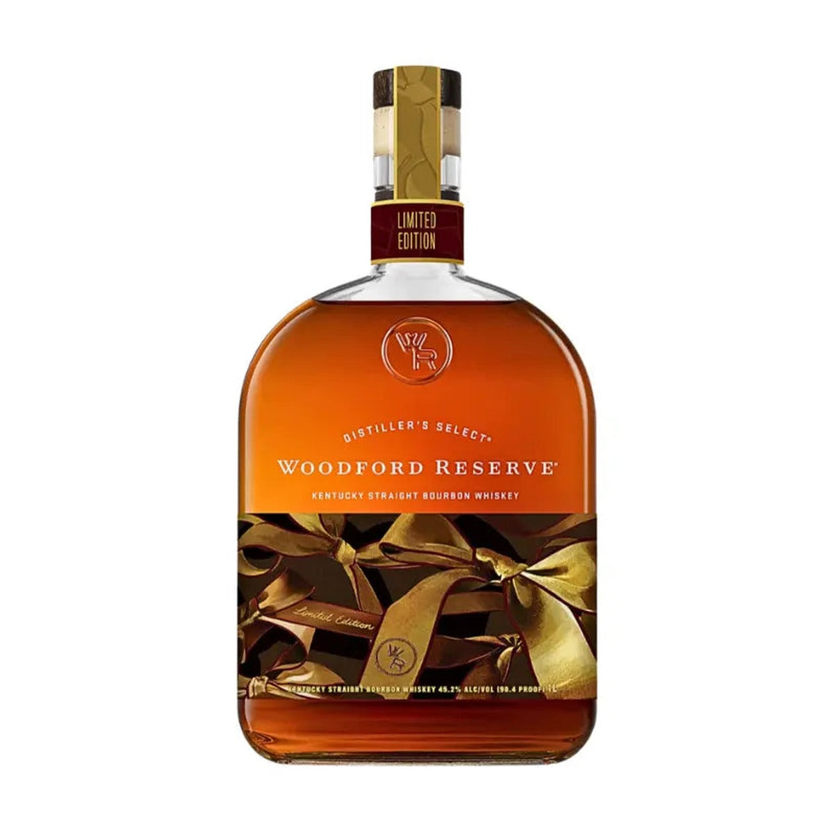 Woodford Reserve Bourbon 2024 Holiday Limited Edition Bottle 1L