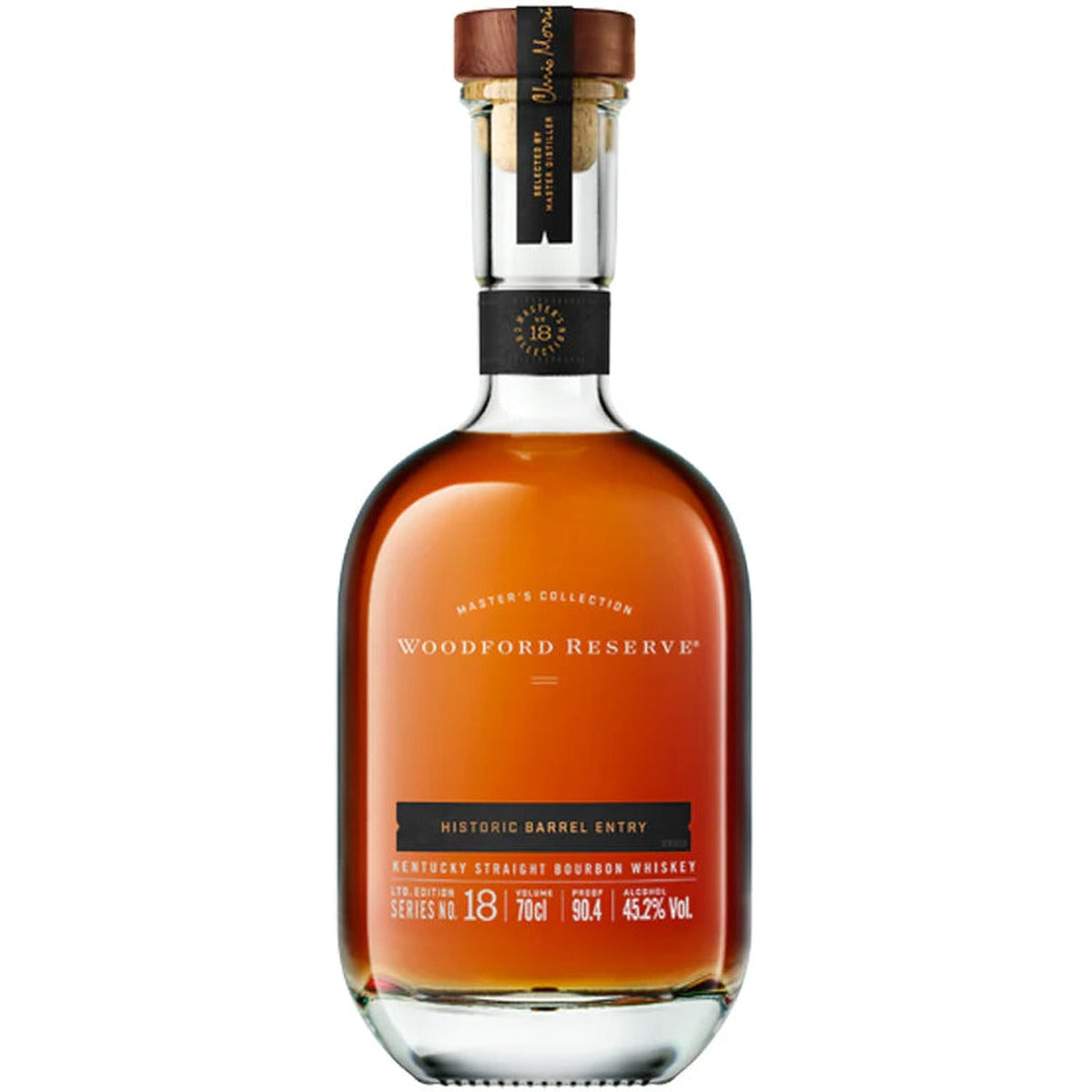 Woodford Reserve Master's Collection No. 18 Historic Barrel Entry