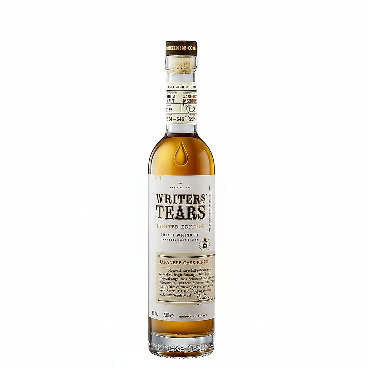Writers' Tears Japanese Mizunara Cask Finish Irish Whiskey