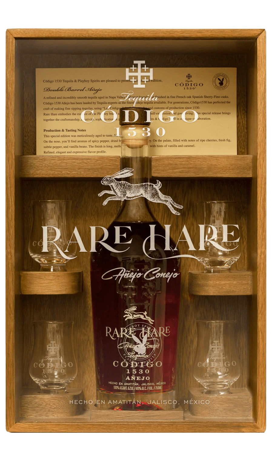 Codigo 1530 Playboy Rare Hare Anejo Tequila