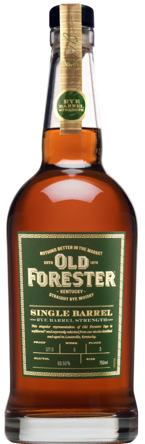 Old Forester Single Barrel Rye Barrel Strength Whiskey