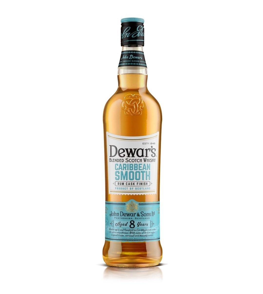 Dewar's 8 Year Old Caribbean Smooth Rum Cask Finish Blended Scotch Whisky