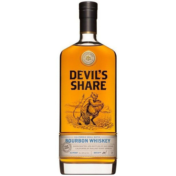 Cutwater Devil's Share 4 Year Old Bourbon Whiskey
