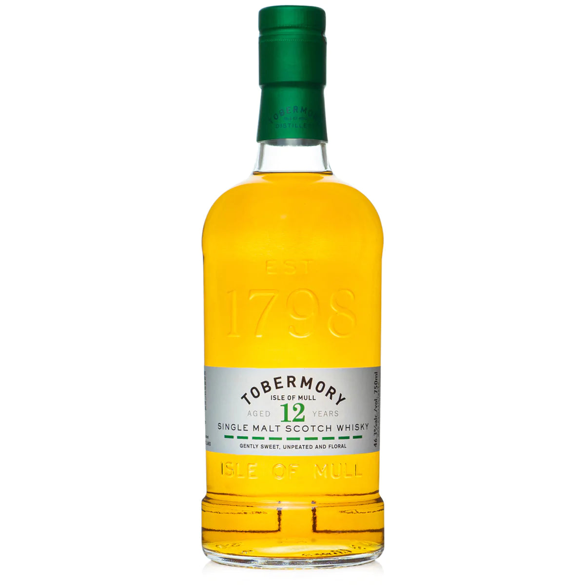 Tobermory 12 Year Old トバモリー12年　700ml Tobermory 12yr Single Malt Scotch – InternetWines.com