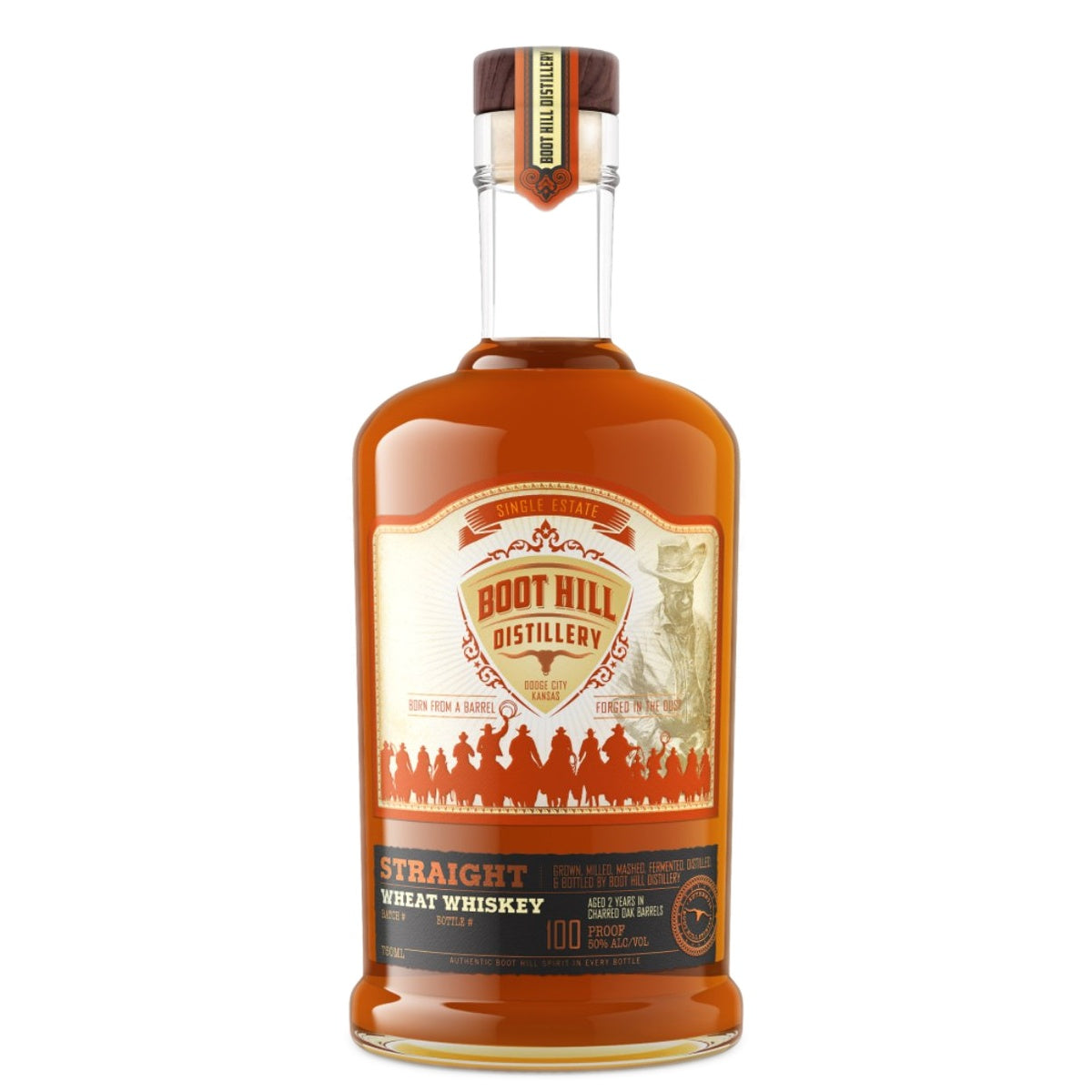 Boot Hill Straight Wheat Whiskey - Whisky and Whiskey