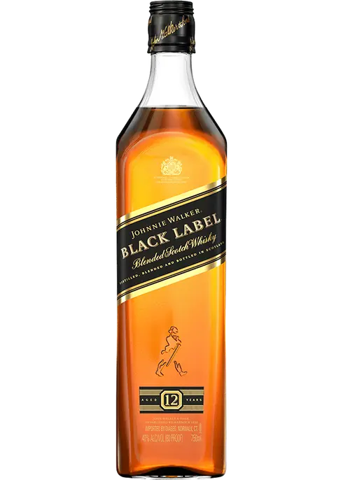 Johnnie Walker Black Label 12 Year Old Blended Scotch Whisky