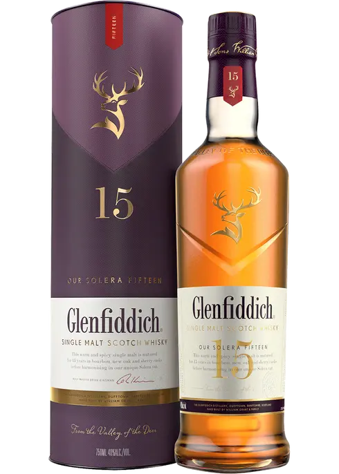 Glenfiddich 15 Year Old Solera Reserve Single Malt Scotch Whisky