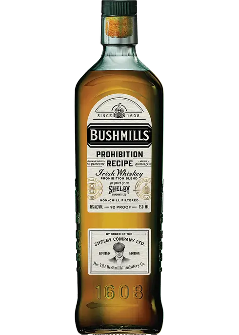 Bushmills Peaky Blinders Prohibition Recipe Irish Whiskey