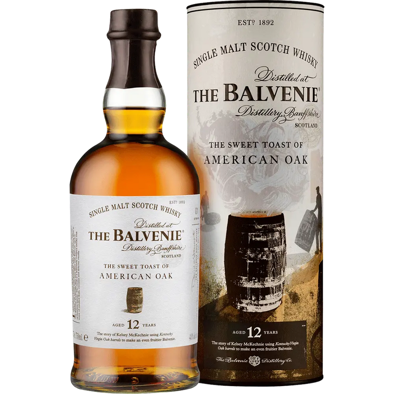 The Balvenie 12 Year Old The Sweet Toast Of American Oak Single Malt Scotch Whisky