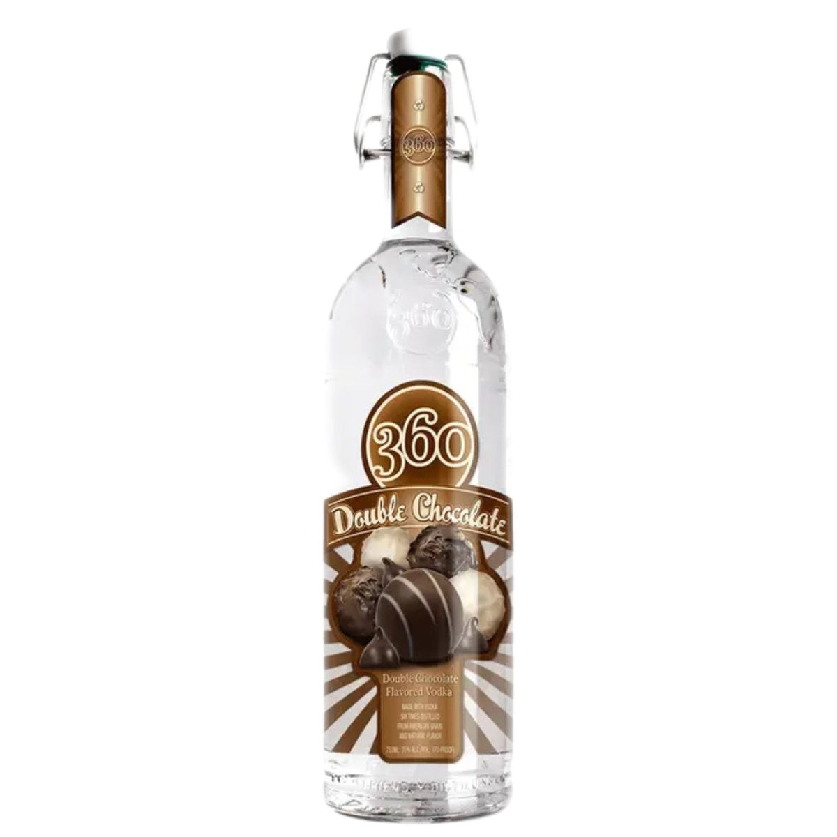 360 Vodka Double Chocolate Flavored Vodka - Whisky and Whiskey