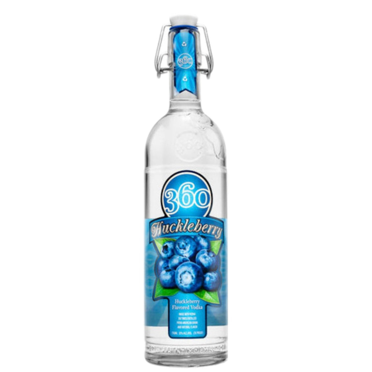 360 Vodka Huckleberry Flavored Vodka - Whisky and Whiskey