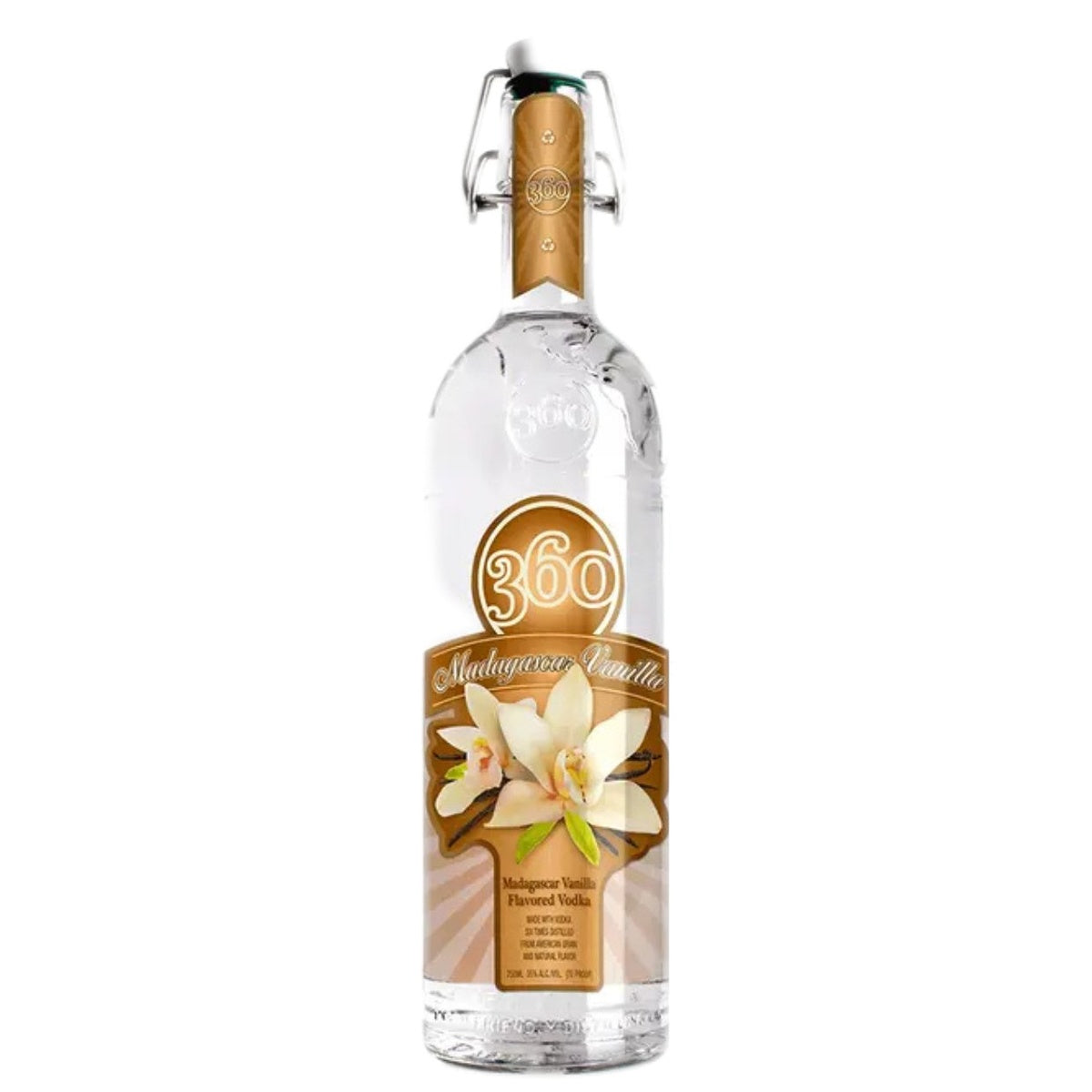 360 Vodka Madagascar Vanilla Vodka - Whisky and Whiskey