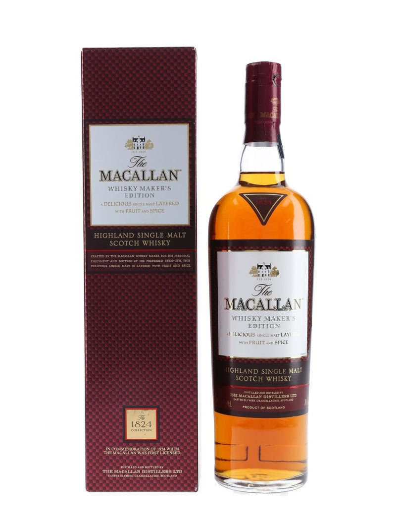 THE MACALLAN 1824 Series Whisky Makers Edition Single Malt Scotch Whisky