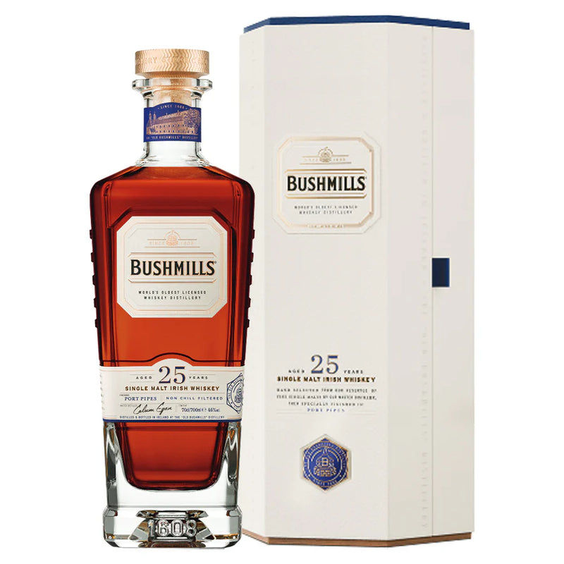 Bushmills 25 Year Old Single Malt Irish Whiskey