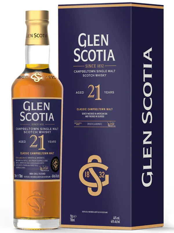 Glen Scotia 21 Year Old Single Malt Scotch Whisky