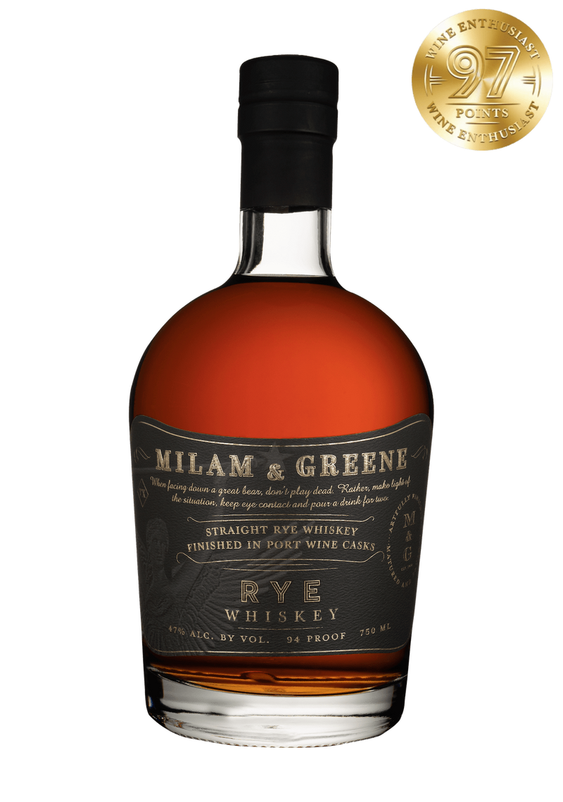 Milam & Greene Straight Rye Finished In Port Wine Casks