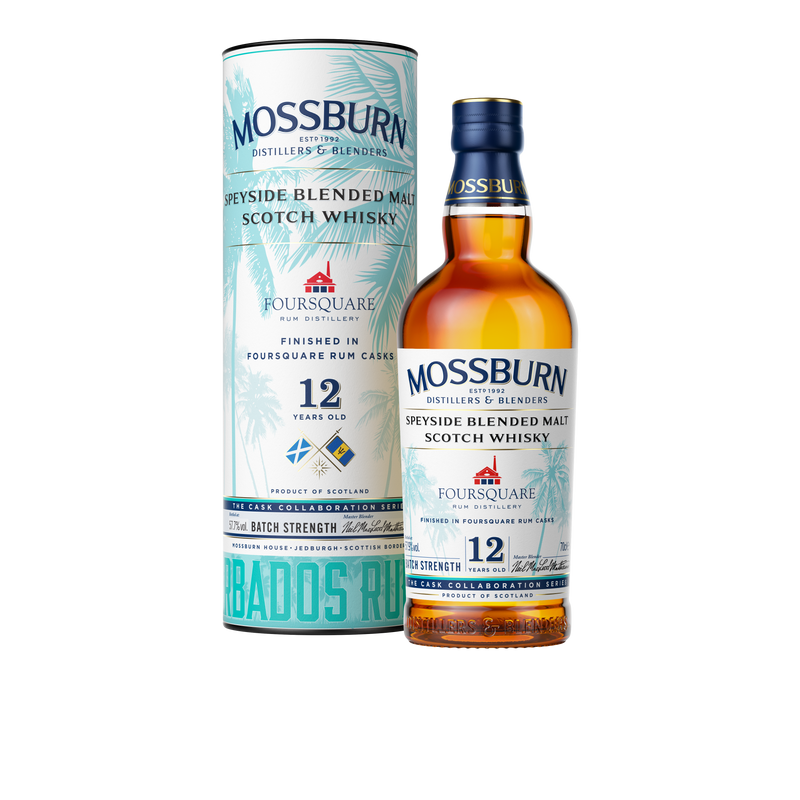 Mossburn 12 Year Old Speyside Blended Malt Foursquare Rum Finish