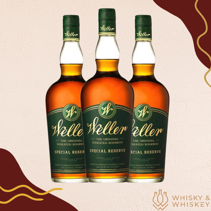 The W.L. Weller Special Reserve Bourbon Three Pack Bundle