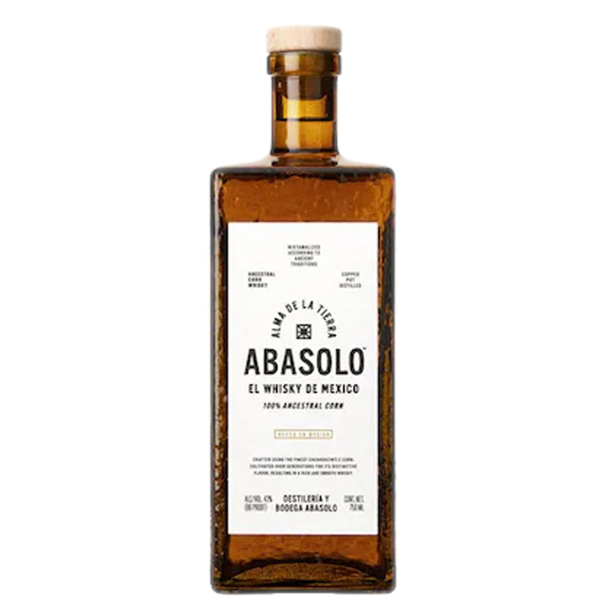 Abasolo Ancestral Corn Whiskey Alma Tierra - Whisky and Whiskey