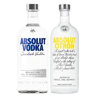 Absolut Vodka  Citron Bundle