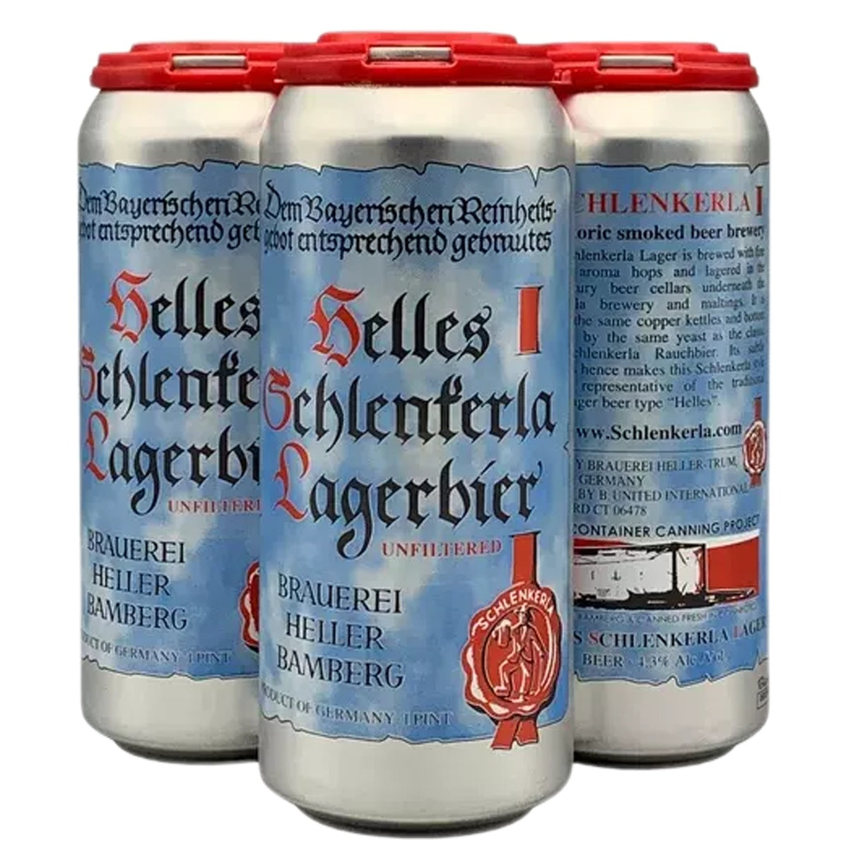 Aecht Schlenk Helles Lager Can 24 Pack