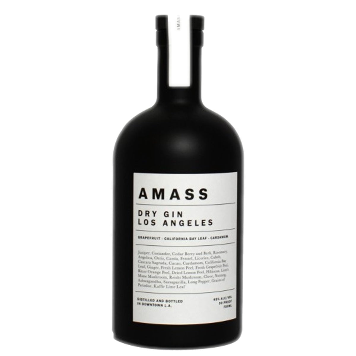 AMASS Dry Gin Los Angeles - Whisky and Whiskey
