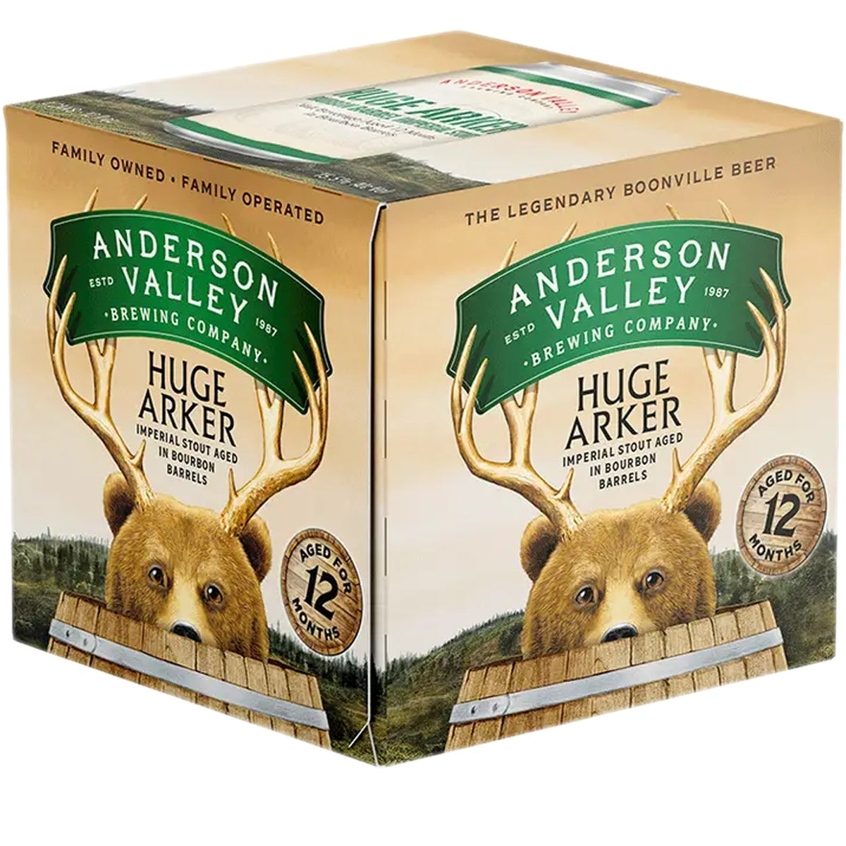 Anderson Valley Bourbon Barrel Stout Can 24 Pack