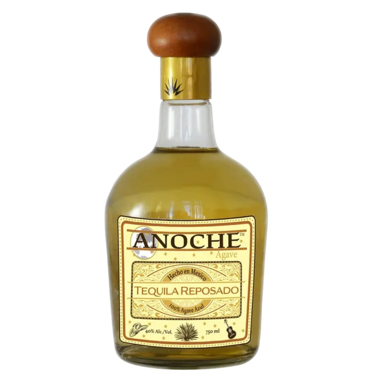 Anoche Agave Tequilla Reposado - Whisky and Whiskey
