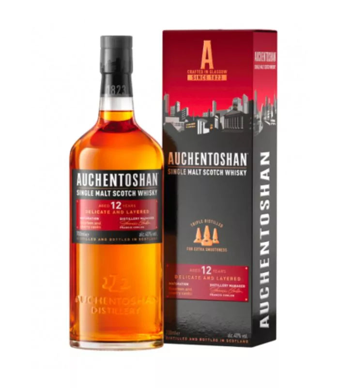 Auchentoshan 12 Year Old Single Malt Scotch Whisky