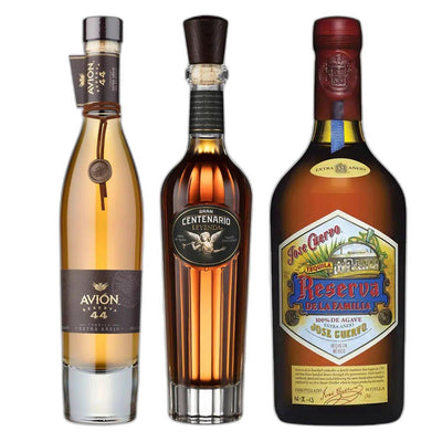 Avion Reserva 44 Gran Centenario Leyenda  Jose Cuervo Reserva De La Familia Tequila Bundle