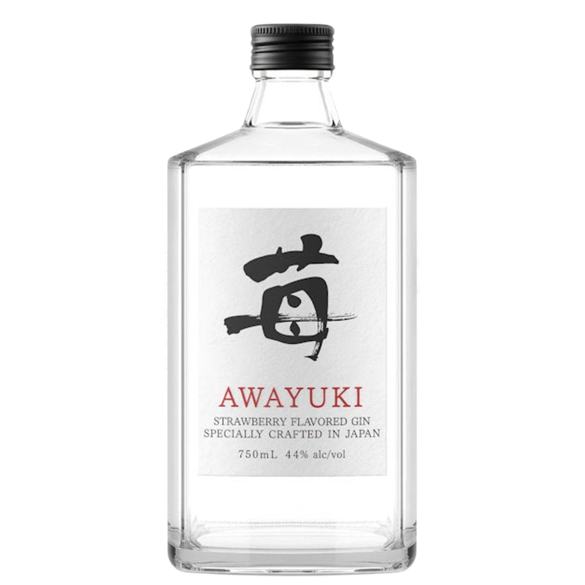 Awayuki Strawberry Flavored Gin - Whisky and Whiskey