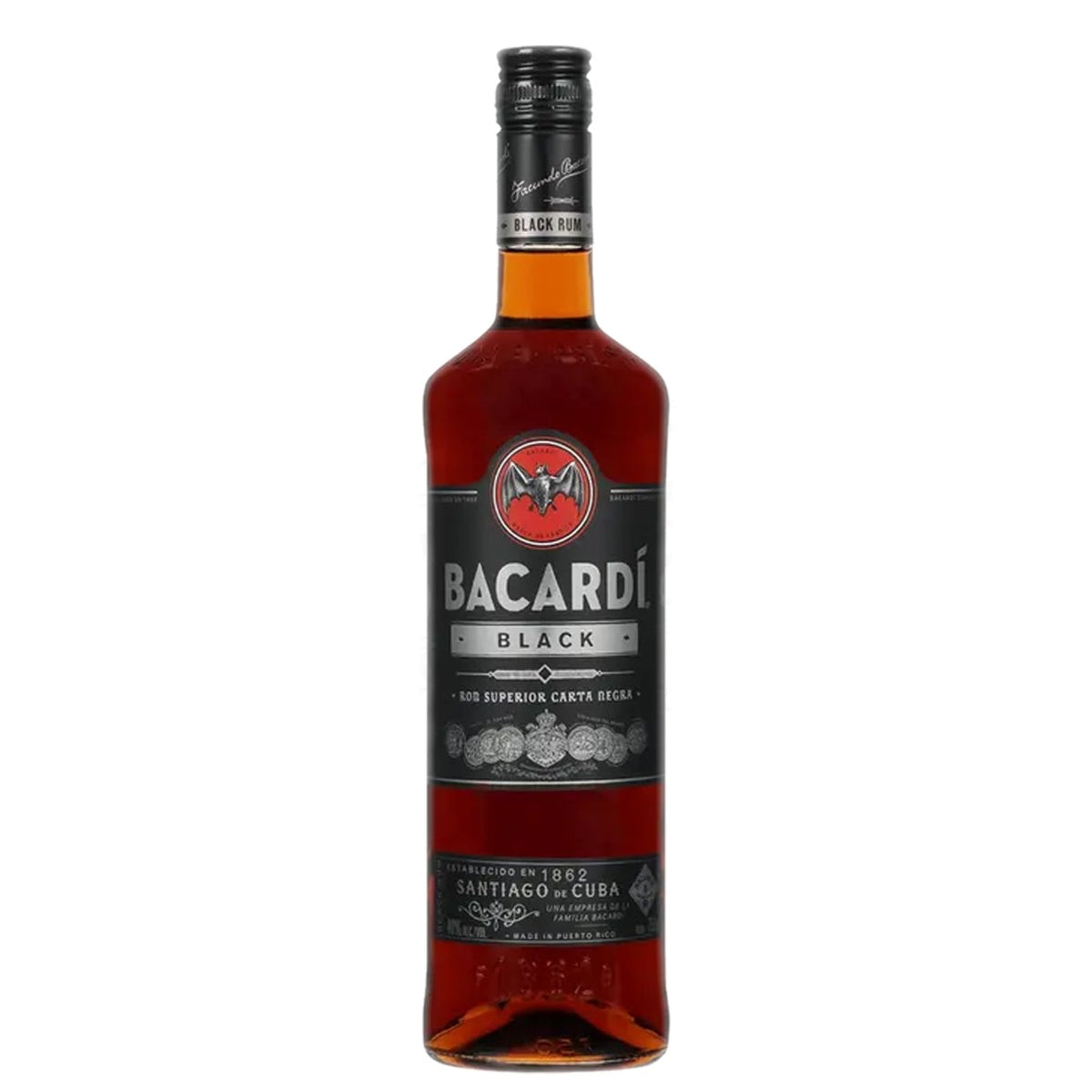 Bacardi Black Rum - Whisky and Whiskey