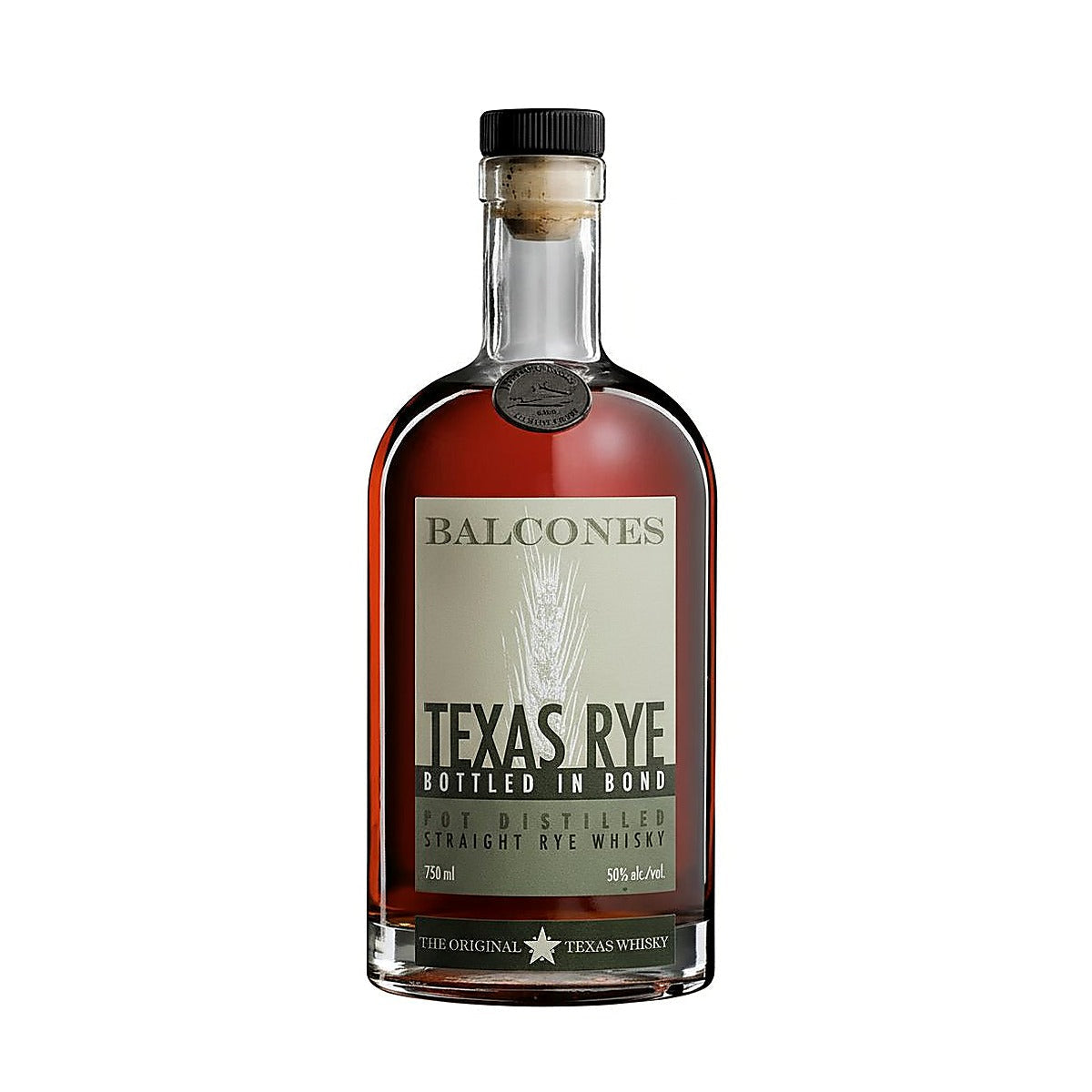 Balcones Texas Rye Bottled In Bond Whiskey