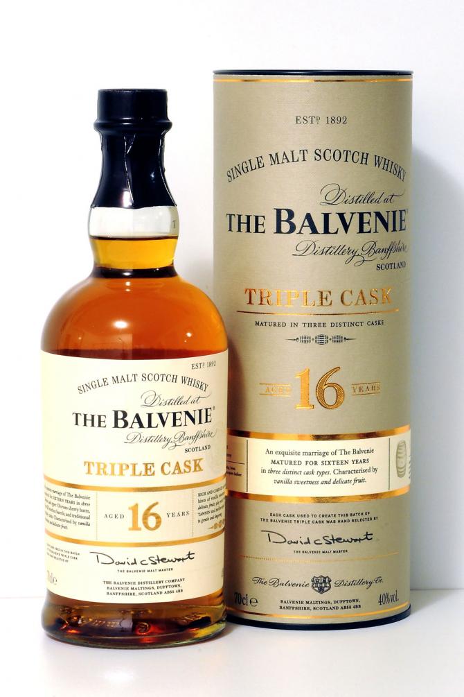 The Balvenie 16 Year Old Triple Cask Single Malt Scotch Whisky