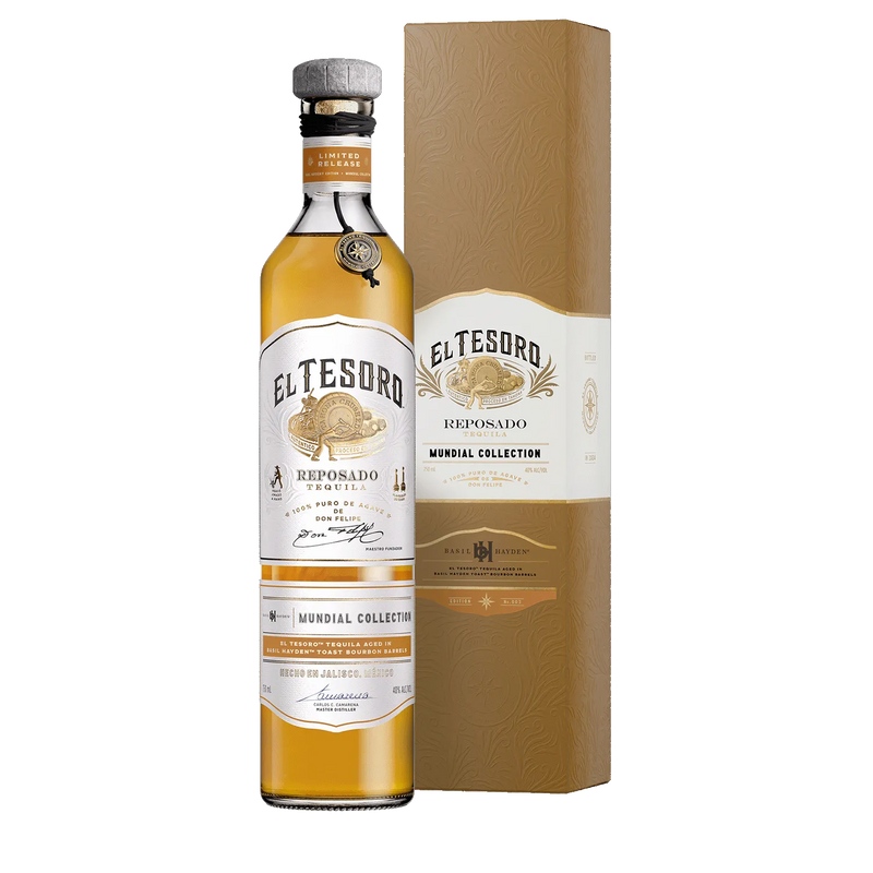 El Tesoro Mundial Collection: Basil Hayden Toast Edition Reposado Tequila