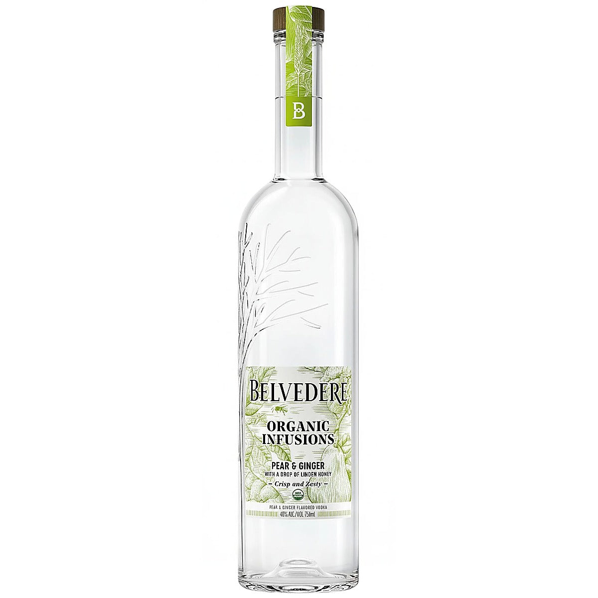 Belvedere Vodka Organic Infusions Pear & Ginger