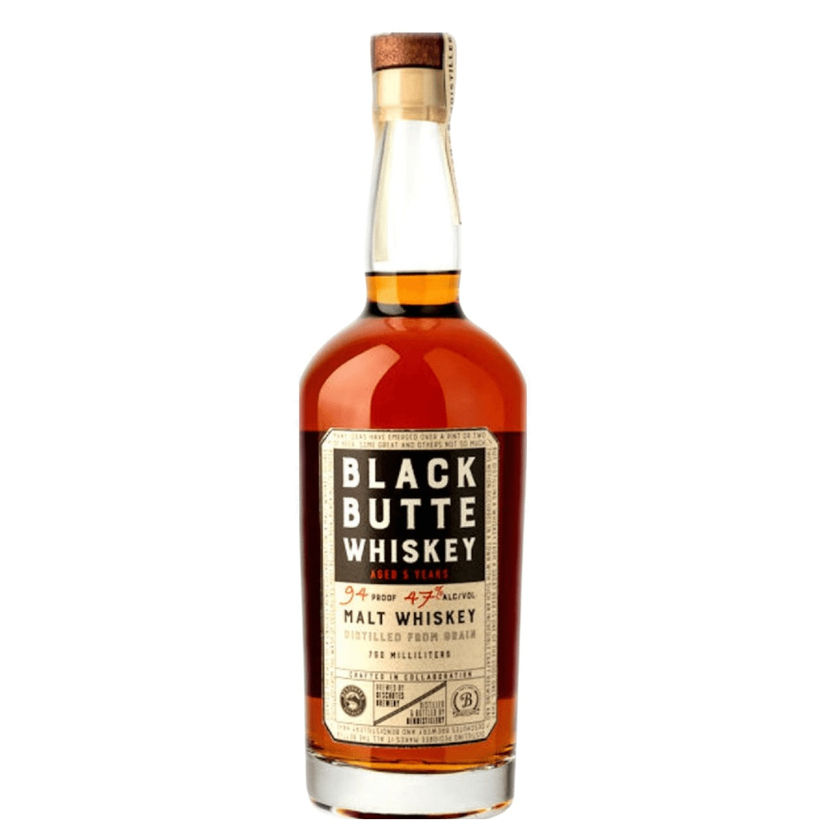 Black Butte Whiskey 5 Year