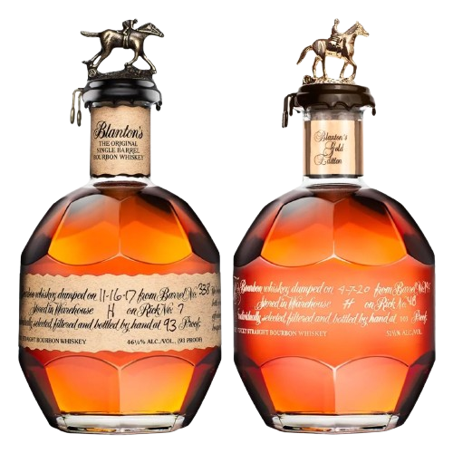 Blantons Original Single Barrel  Gold Label Bundle