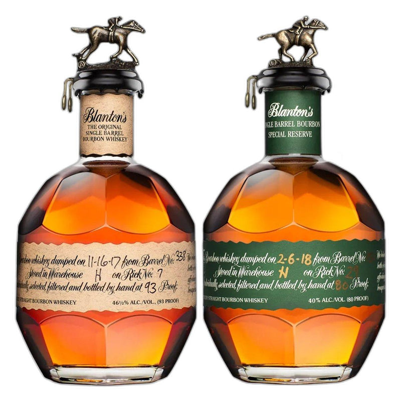 Blantons Original Single Barrel  Green Label Bundle