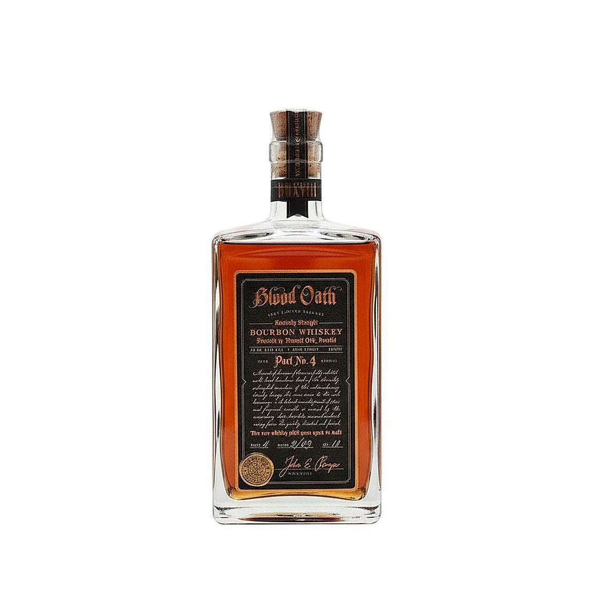 Blood Oath Pact No. 4 Bourbon Whiskey