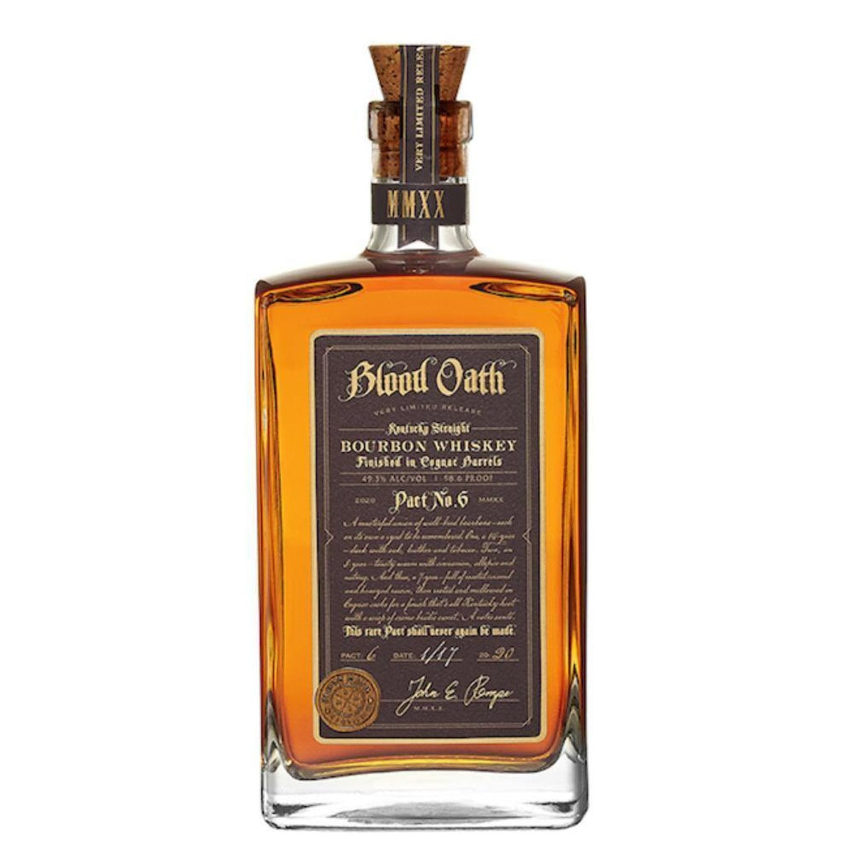 Blood Oath Pact No. 6 Bourbon Whiskey