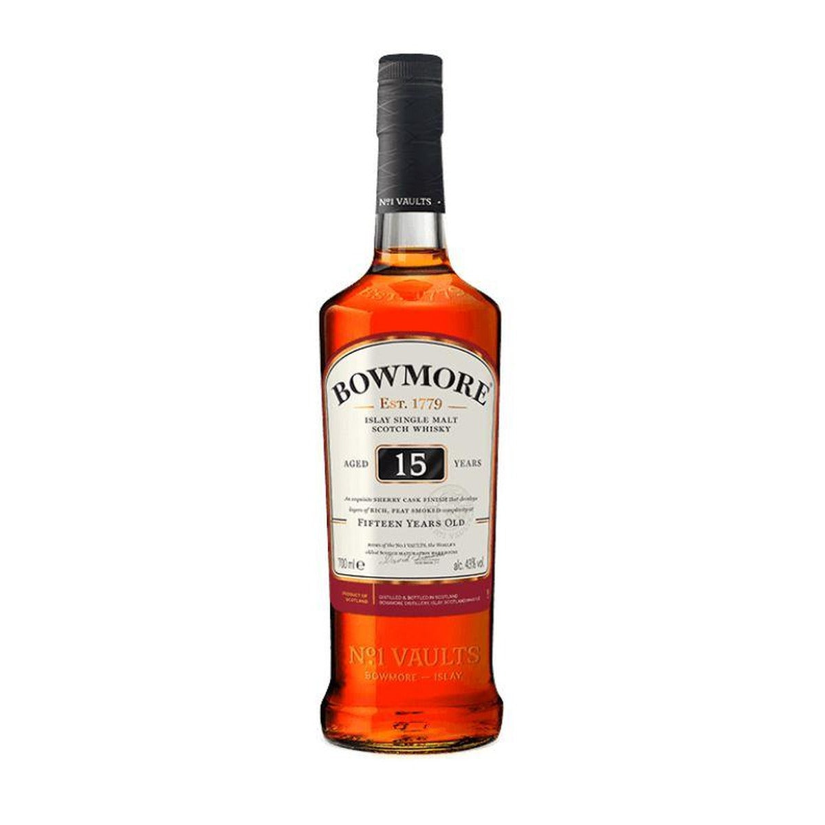 Bowmore 15 Year Darkest Single Malt Scotch Whisky