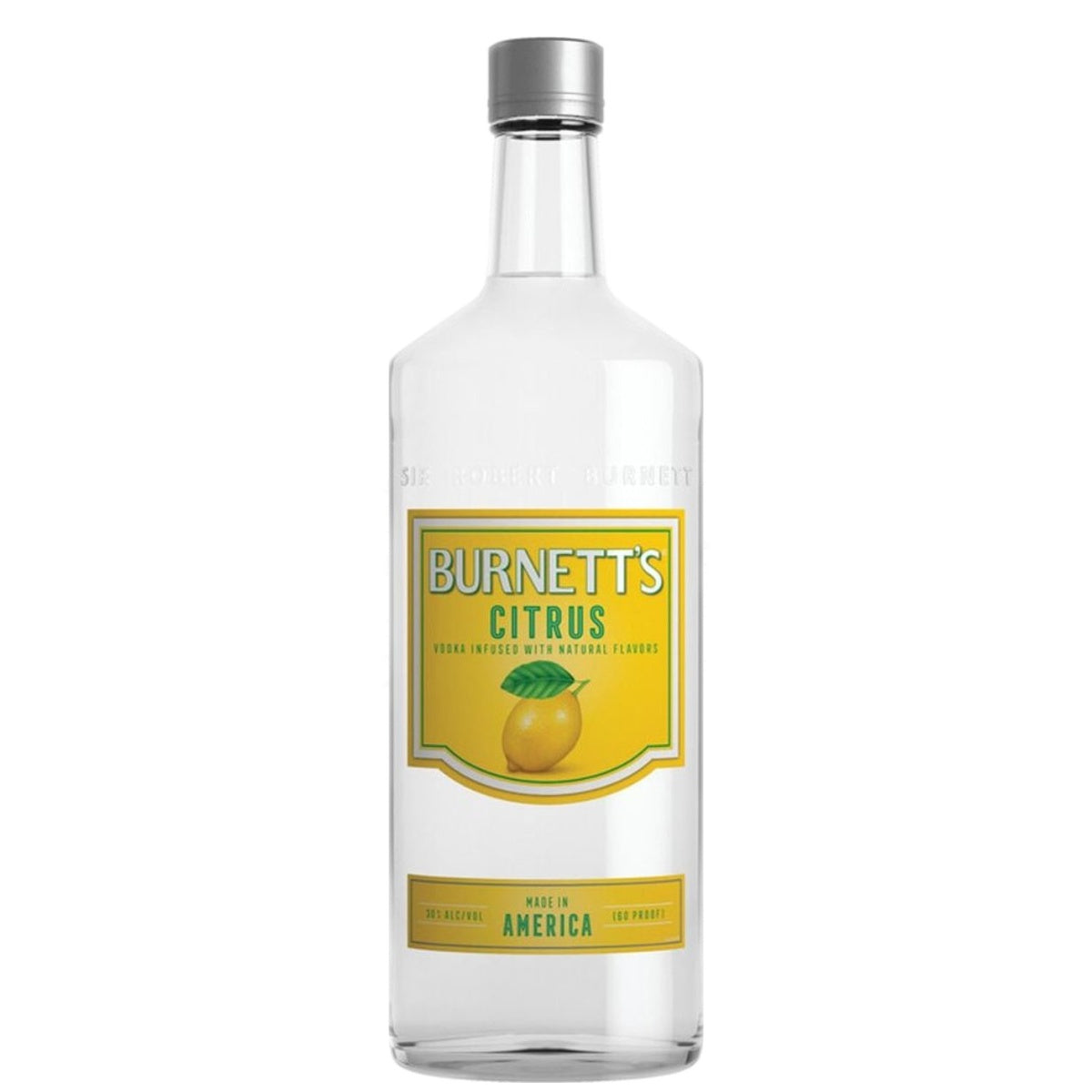 Burnett's Citrus Flavored Vodka - Whisky and Whiskey