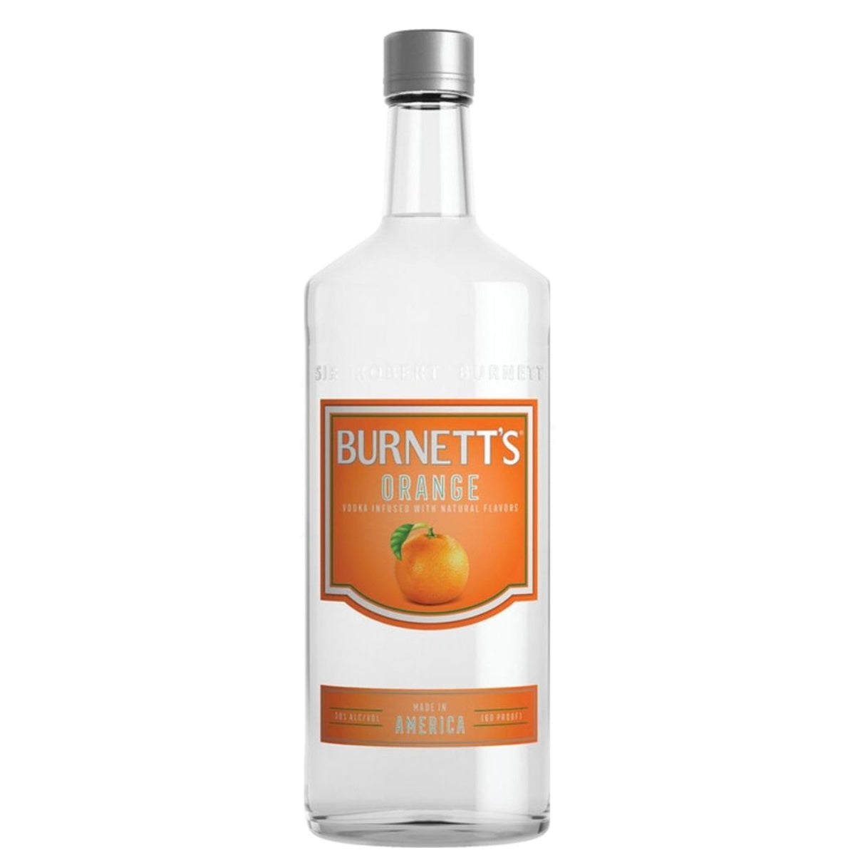 Burnett's Orange Flavored Vodka - Whisky and Whiskey