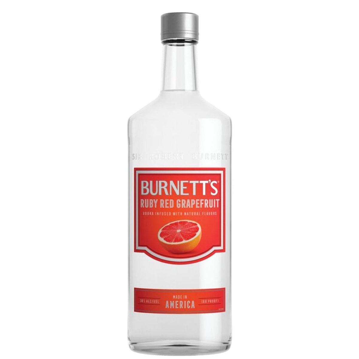Burnett's Ruby Red Grapefruit Flavored Vodka - Whisky and Whiskey