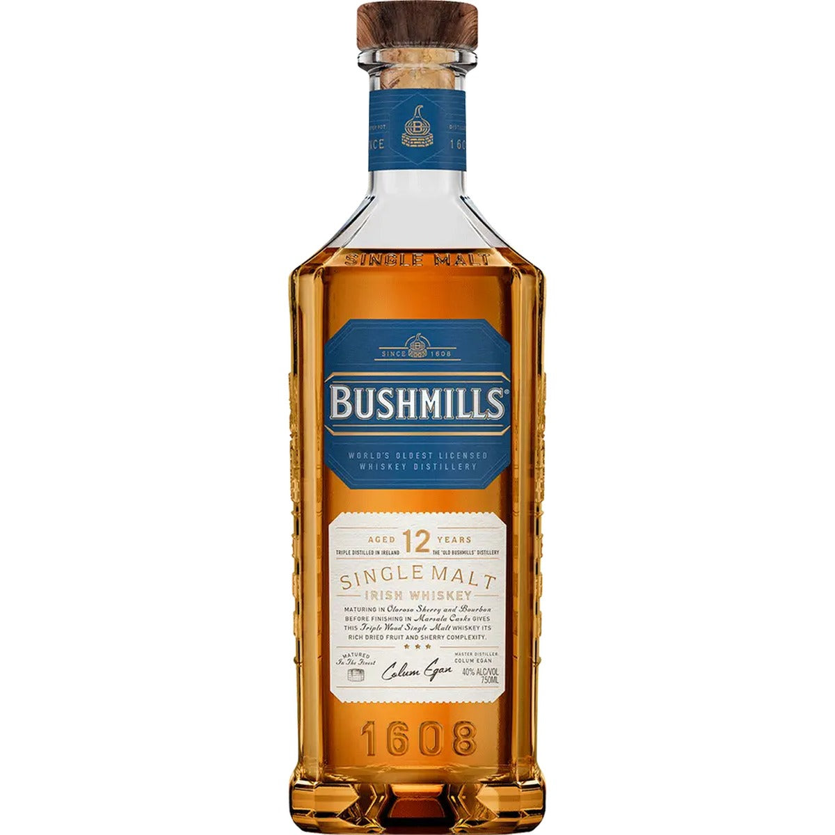 Bushmills 12 Year Single Malt Irish Whiskey