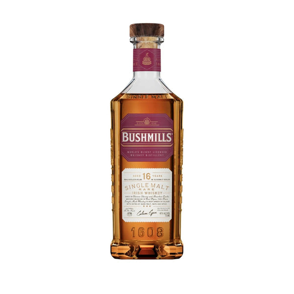 ウイスキー Bushmills 16 Years Single Malt Whiskey Bushmills 16 Year Single Malt Irish Whiskey
