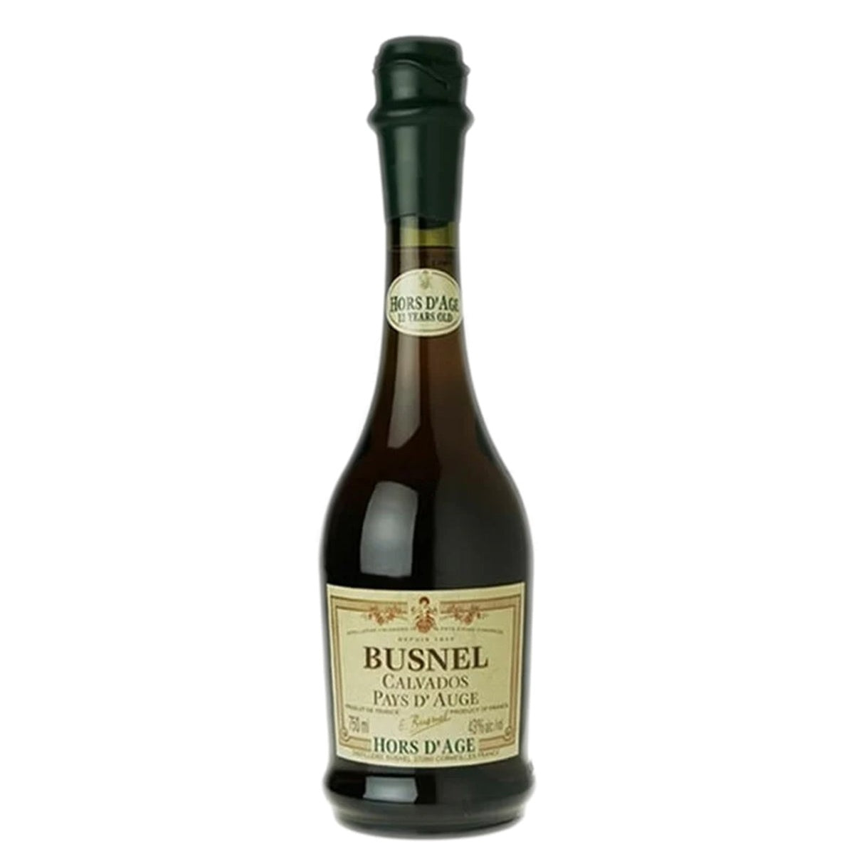 Busnel Calvados Pays D'auge Hors D'age 12 Year - Whisky and Whiskey