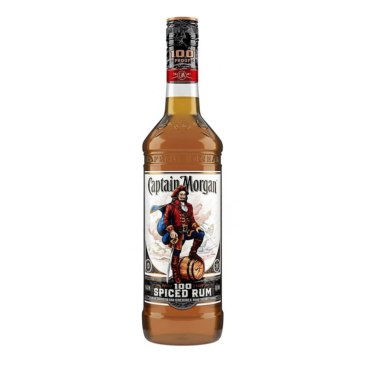 Captain Morgan 100 Proof Spiced Rum